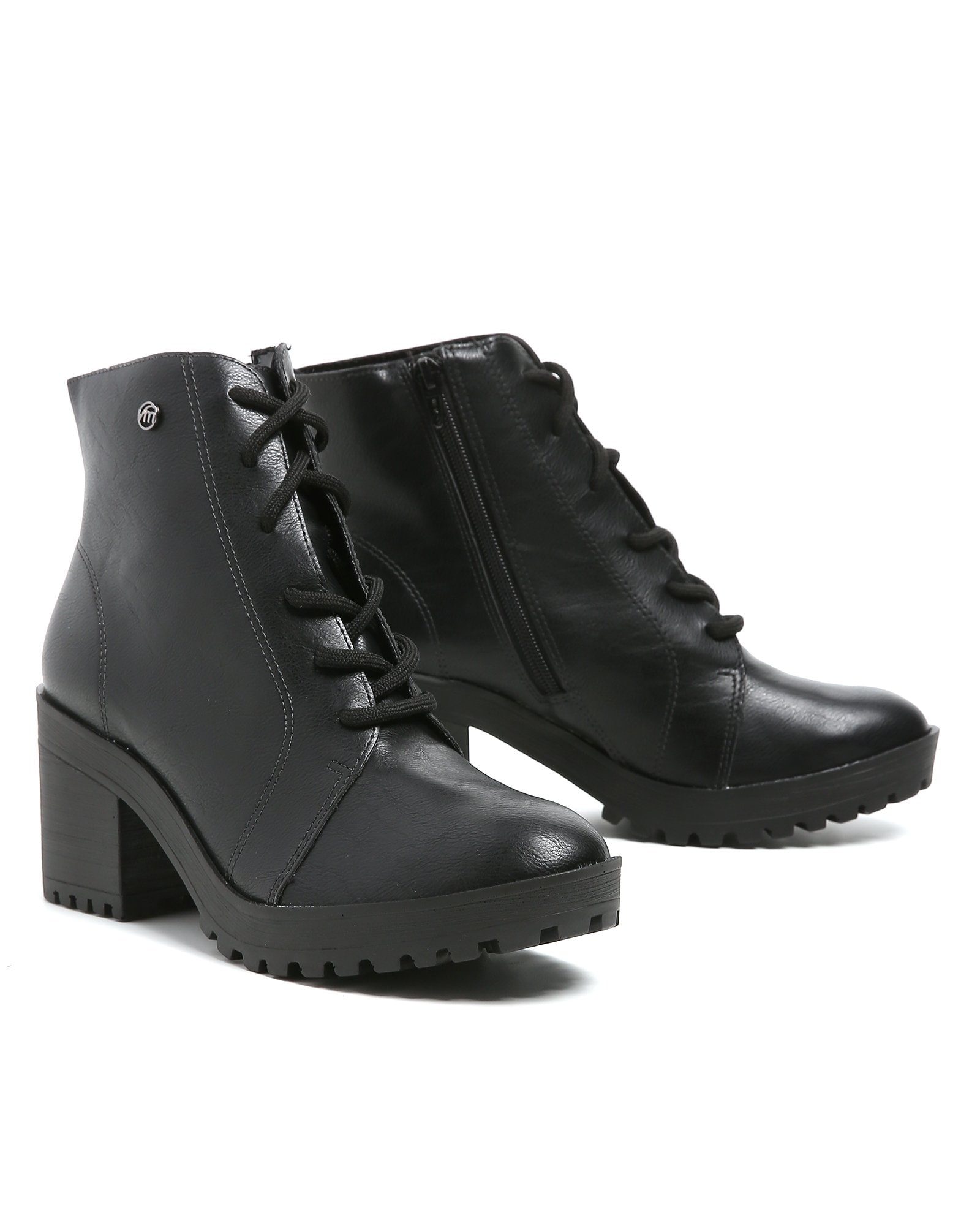 Riachuelo | Bota Cano Médio Napa Via Marte - Preto