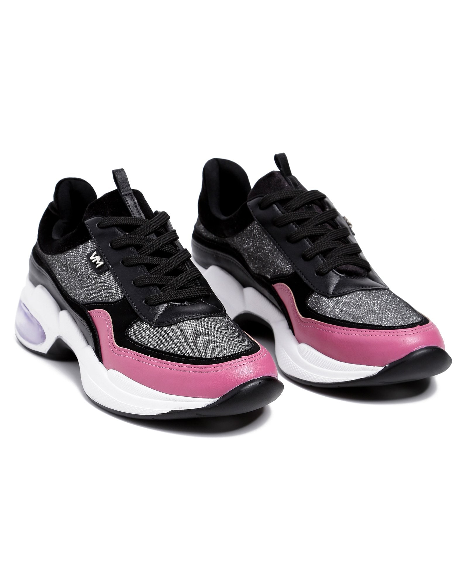 Riachuelo | Tênis Casual Chunky Glitter Via Marte - Multicor