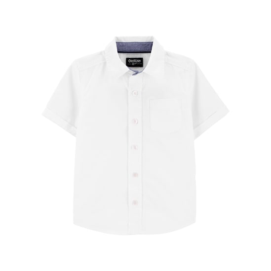Camisa Manga Curta Carter's - Branco