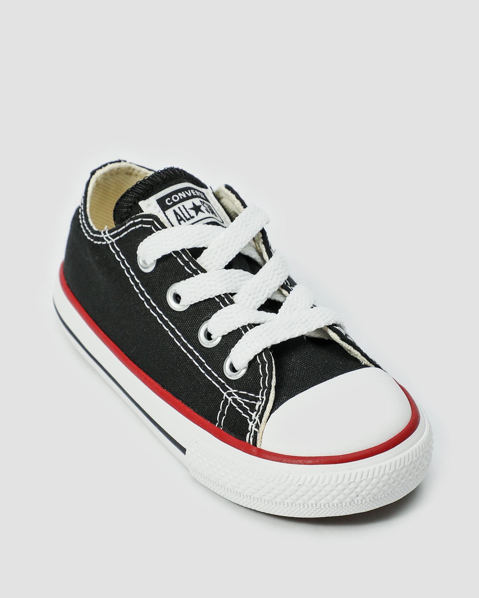 Tênis infantil Chuck Taylor em tecido - Preto | Converse All Star