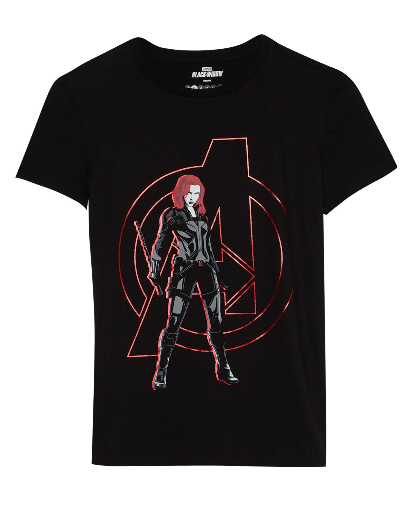 viúva negra camiseta