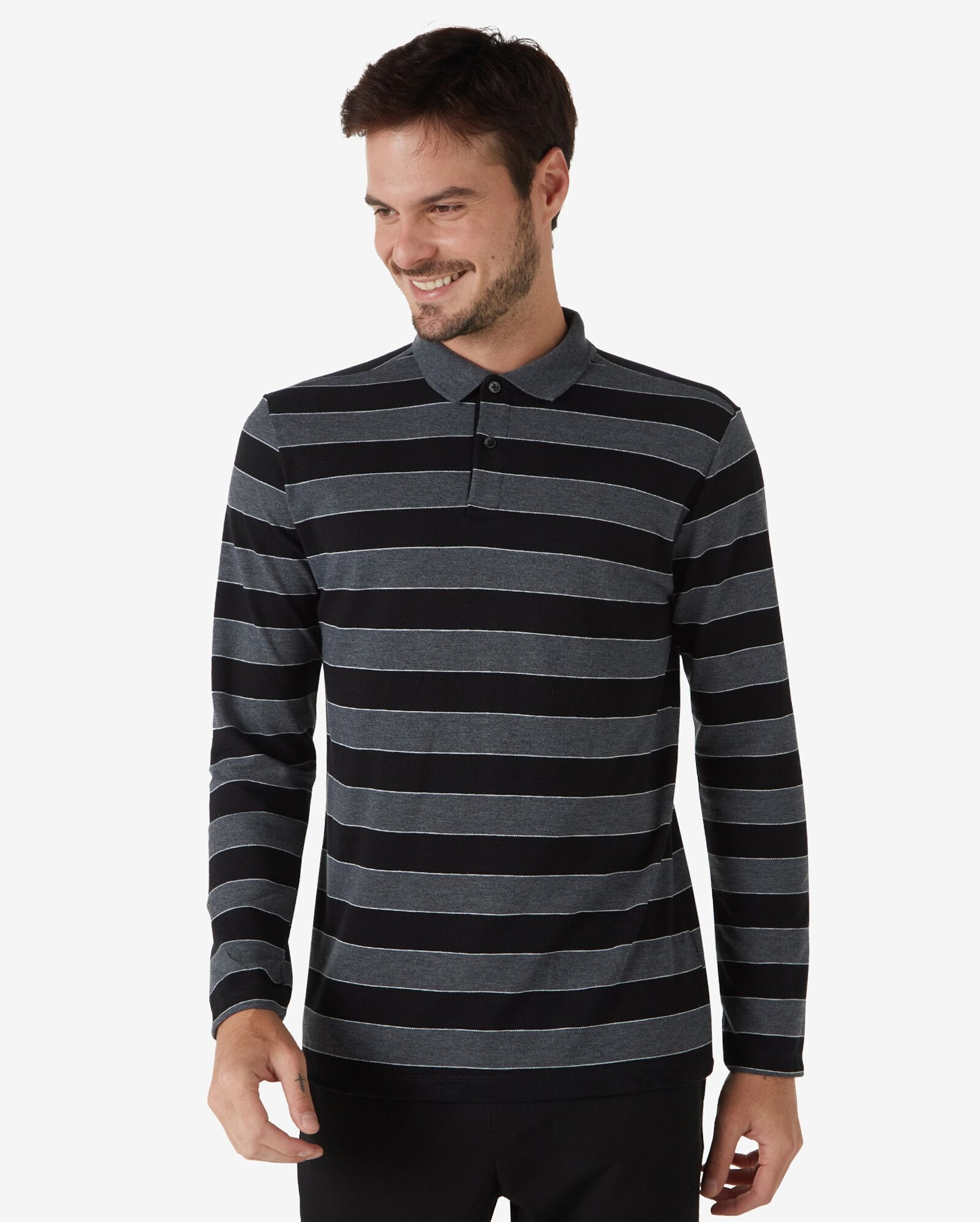 camisa polo manga longa riachuelo