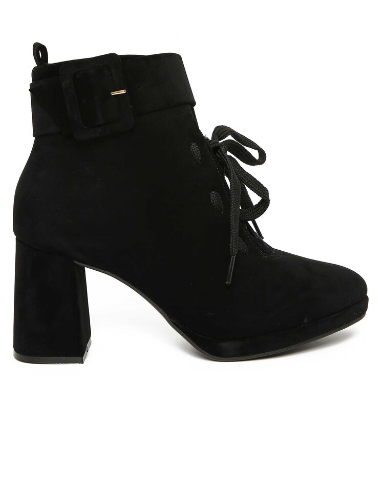 Bota Cano Curto Fivela Vizzano Preto