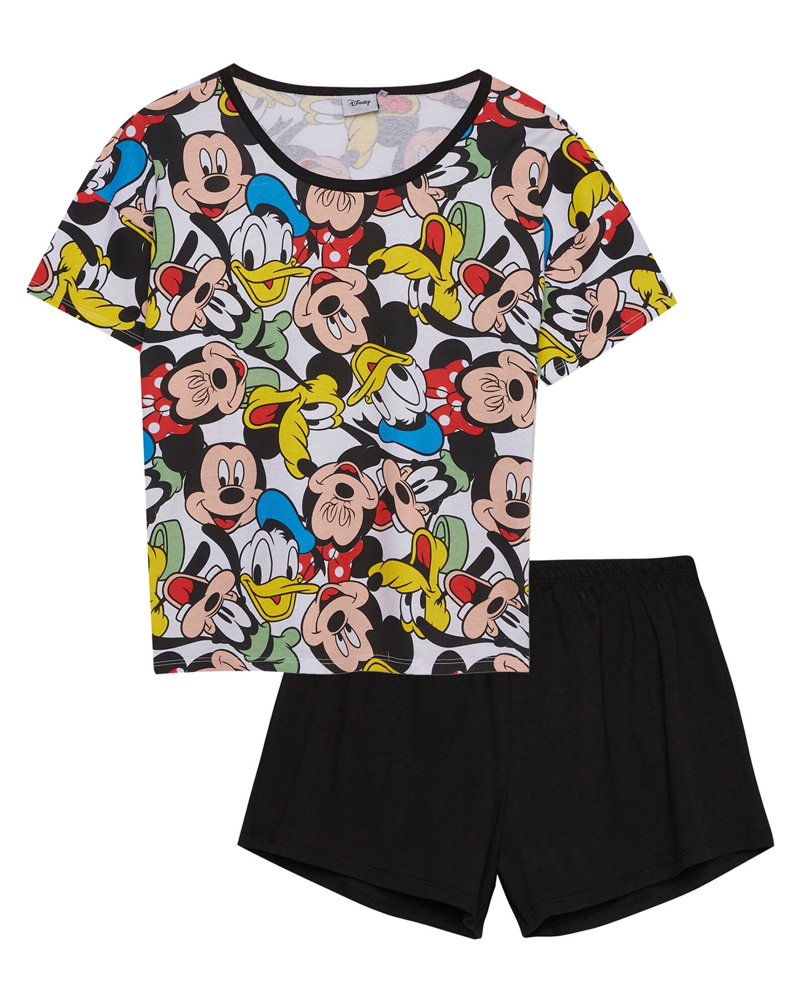 Mickey Mouse - Pyjama pour femme NS6999 (XL) (Rouge