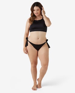 Calcinha Biquíni BEACH HOUSE Plus Size - Cintura Alta Laço Lateral