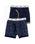 Kit Cueca Boxer 2 Peças Tubarão Carter's - Azul Marinho