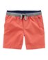 Bermuda Jeans Color Elástico Carter´s Laranja Coral