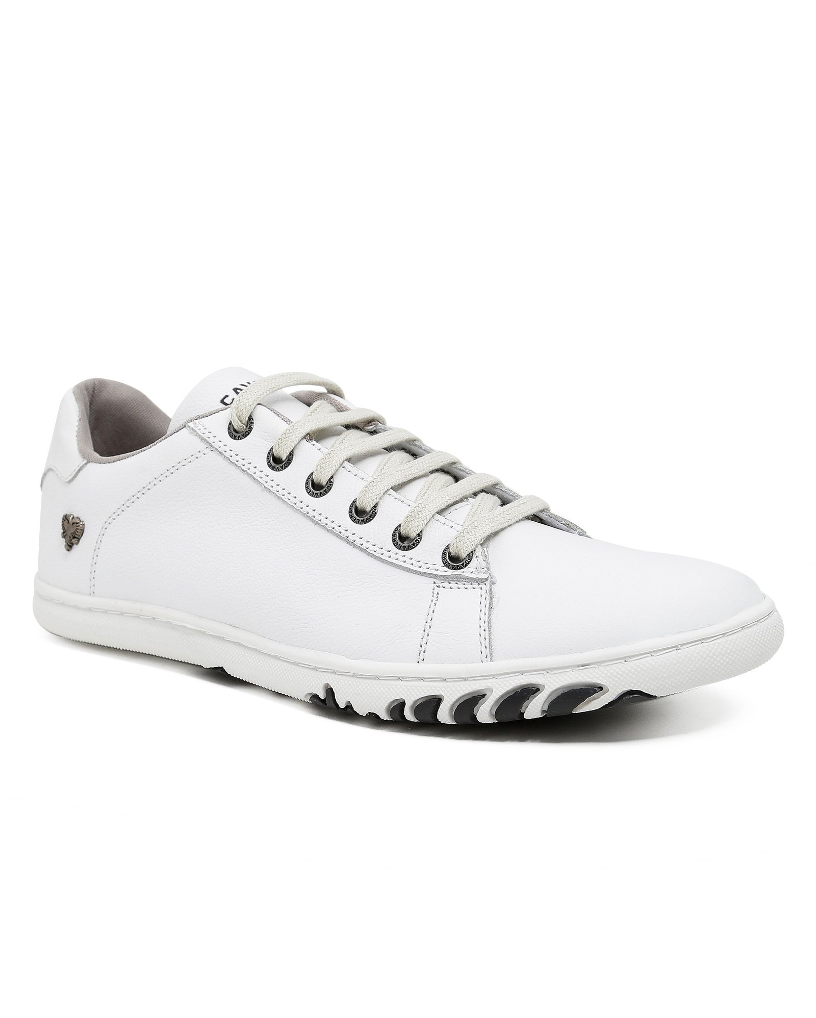 Sapatênis Couro Cavalera Branco - Riachuelo