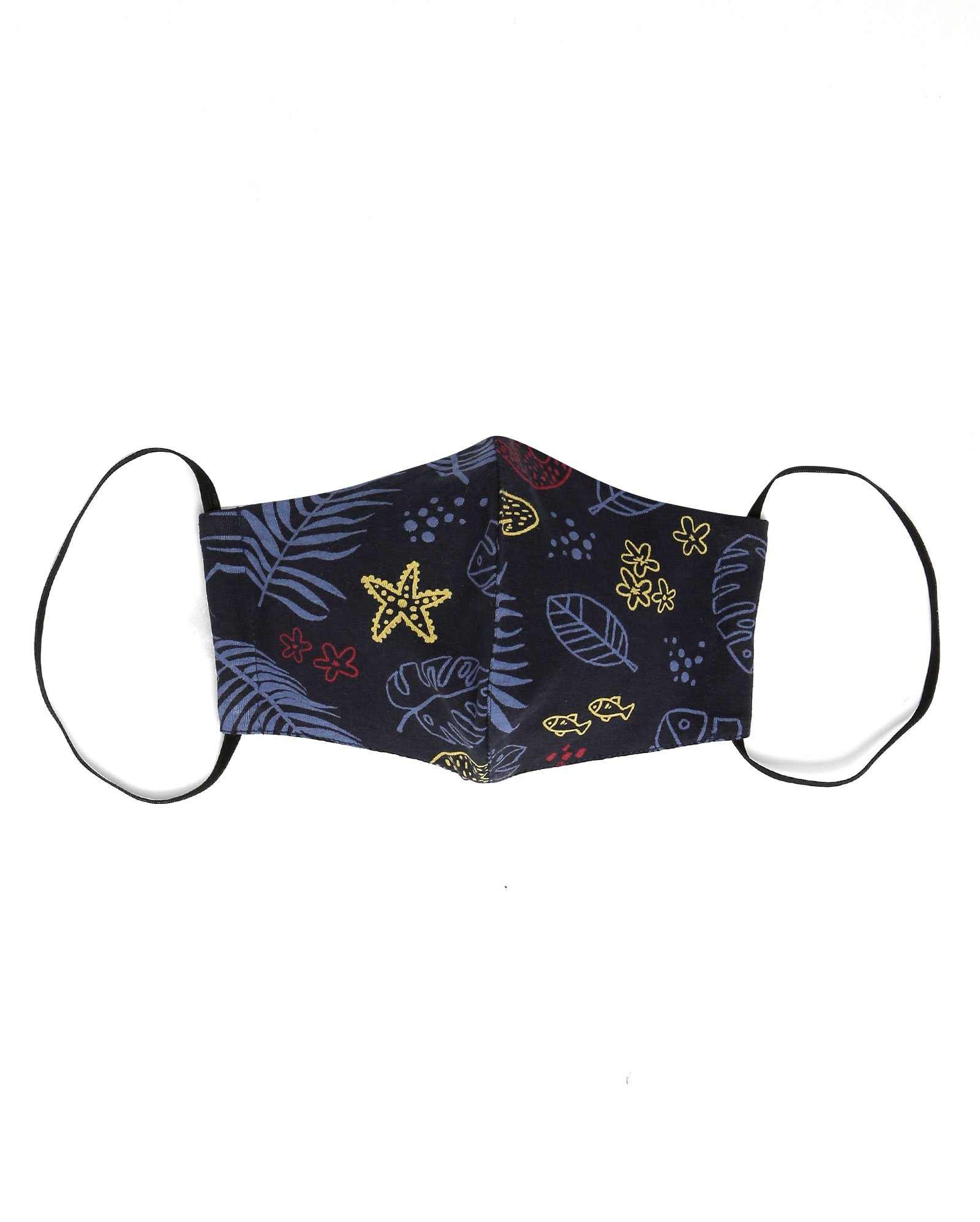 Kit 2 Máscaras de Proteção RCHLO Print - Azul/Preto