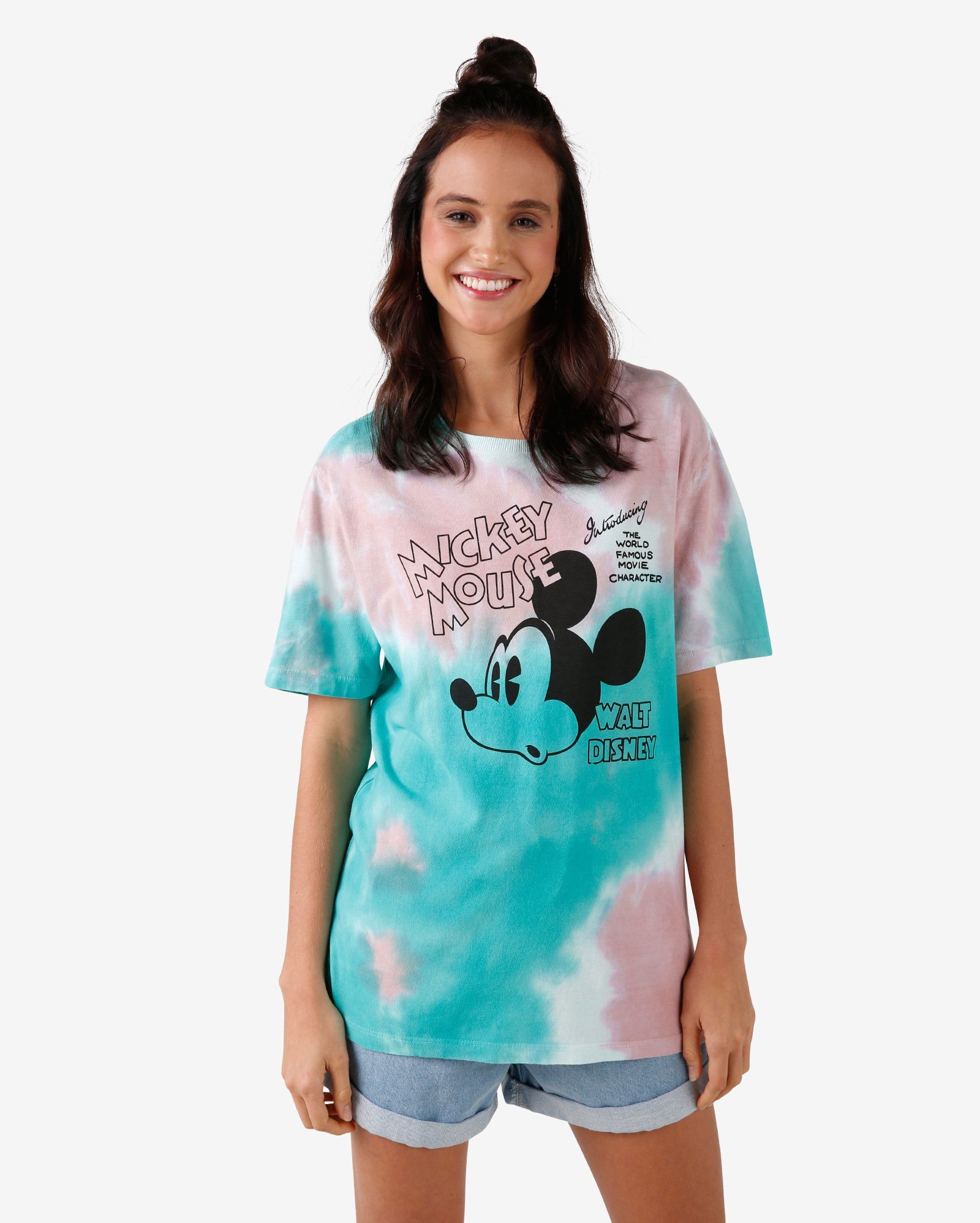 blusa tie dye mickey mouse