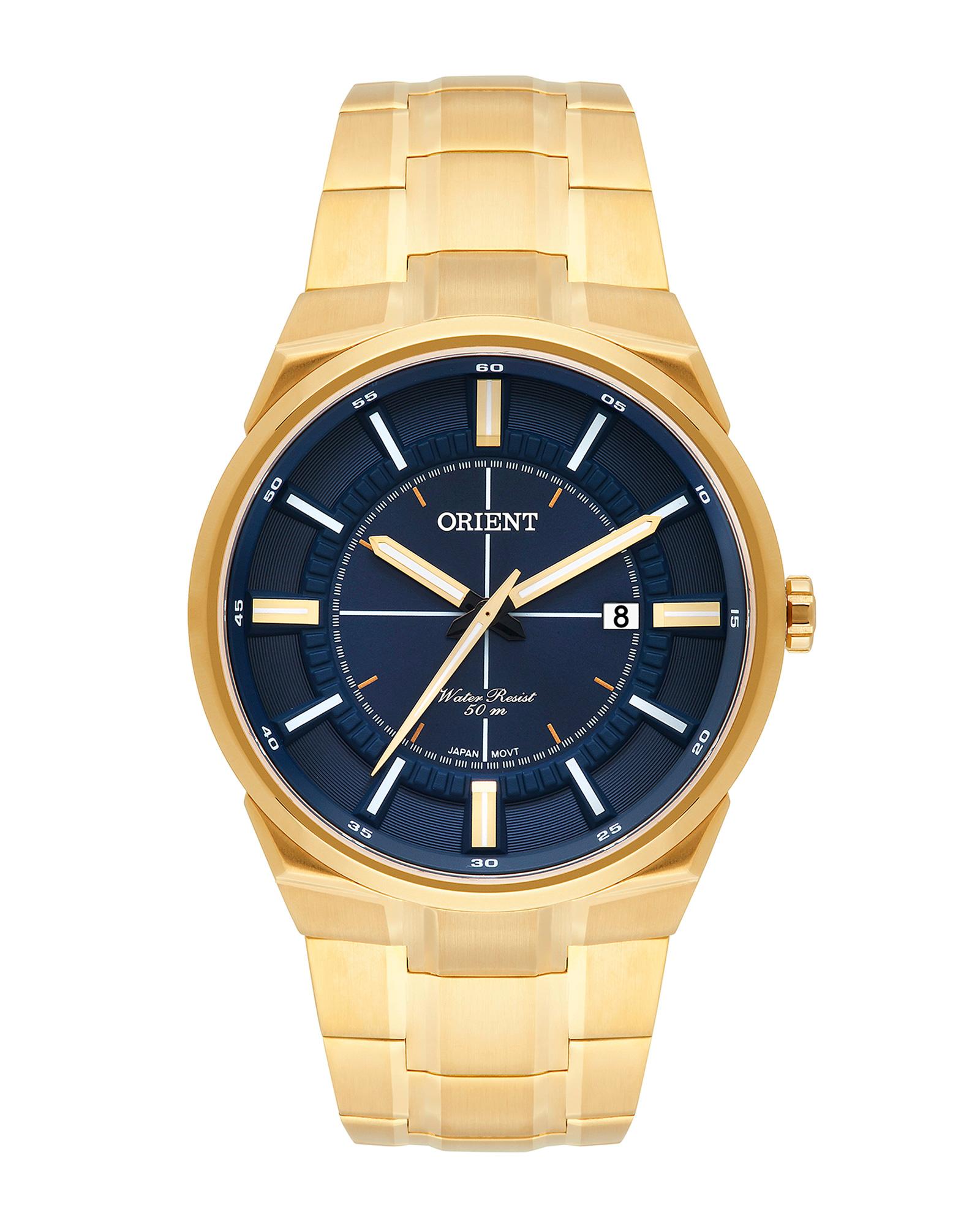 orient chronograph dourado