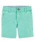 Bermuda Jeans Color Lisa Carter's - Verde Água