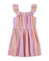 Vestido Babadinhos Carter´s Listrado - Multicor