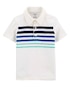 Camisa Polo Carter´s Listrada - Branco