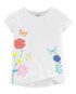 Camiseta Manga Curta Carter´s Butterfly - Branco