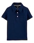 Camisa Polo Lisa Carter's - Azul Marinho