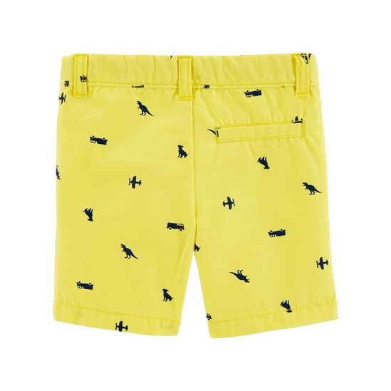 Bermuda Jeans Color Divertida Carter's - Amarelo