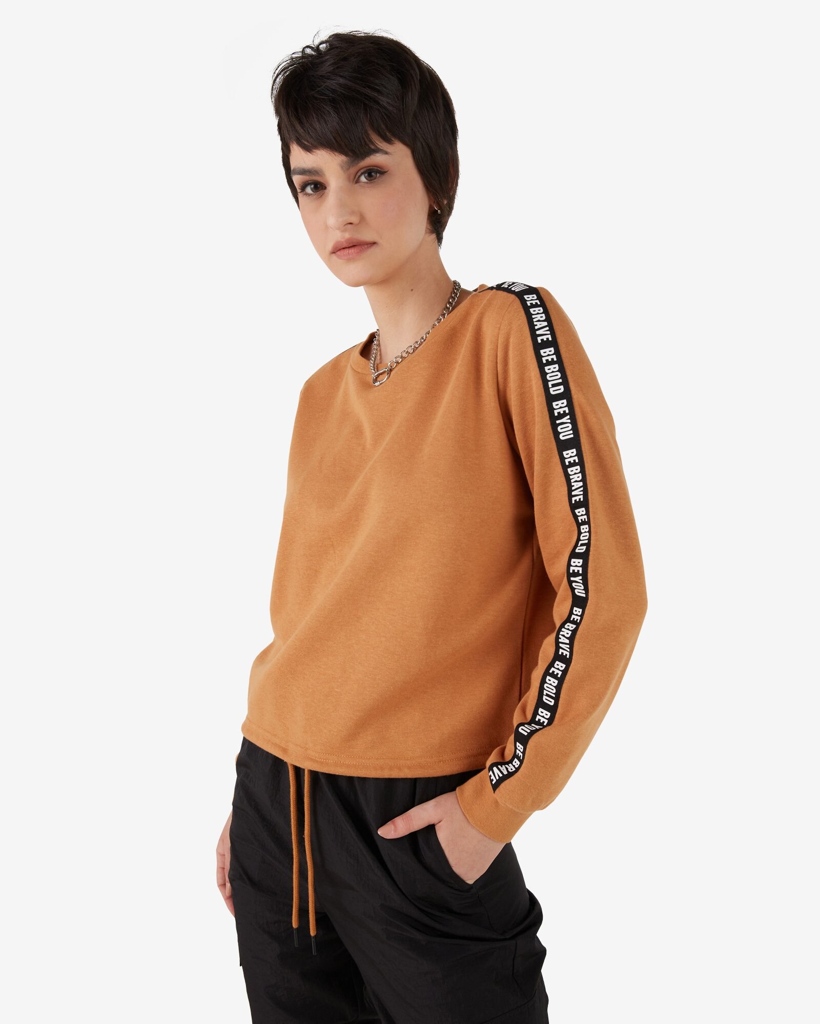 bershka orange moletom com capuz