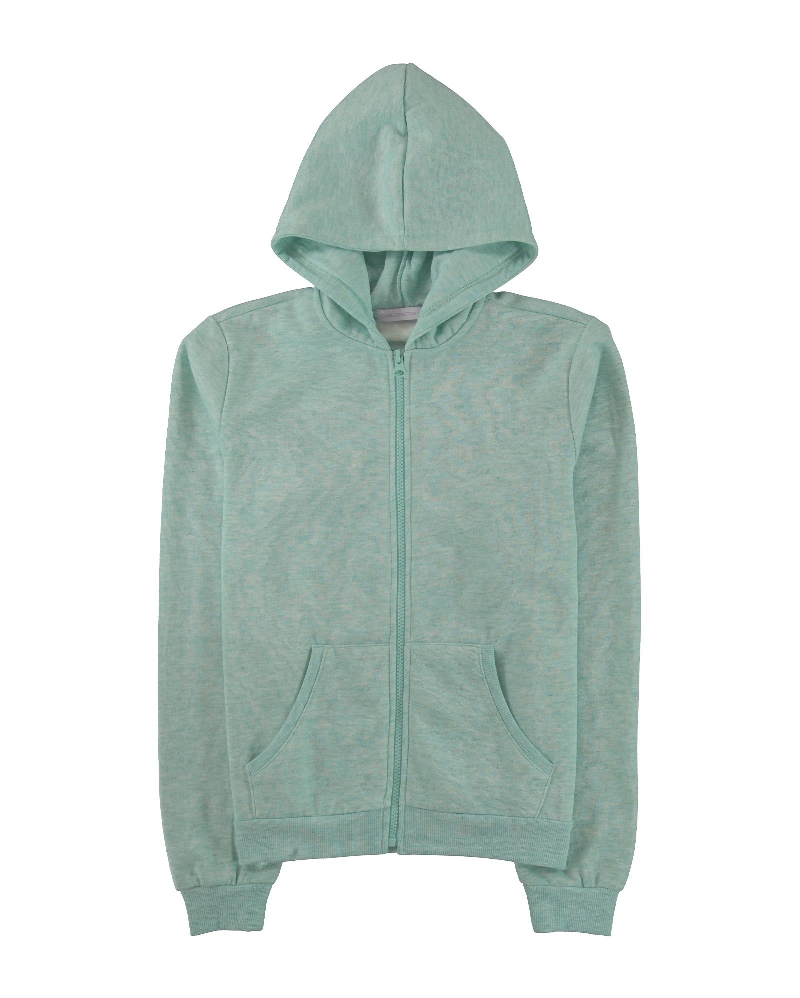 h&m moletom com capuz mint green