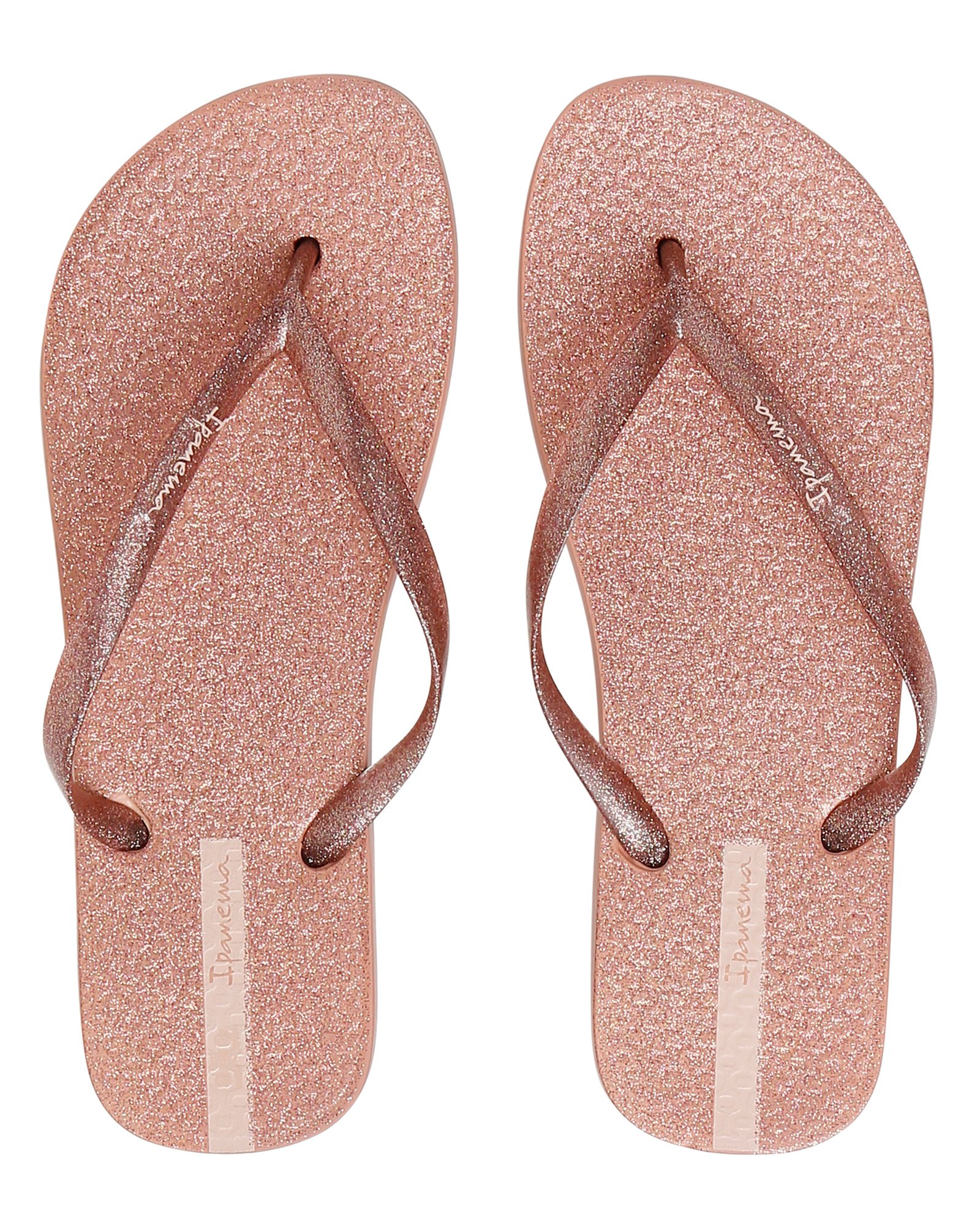 Chinelo Tiras Glitter Borracha Ipanema - Rosa