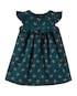 Conjunto 2 Peças Vestido + Calcinha Veludo Carter's - Verde Escuro