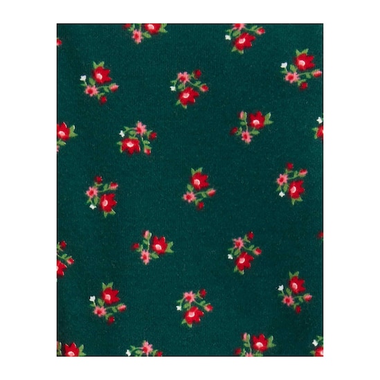 Kit Body Bebê 4 PeçasFloral Carter's - Vermelho