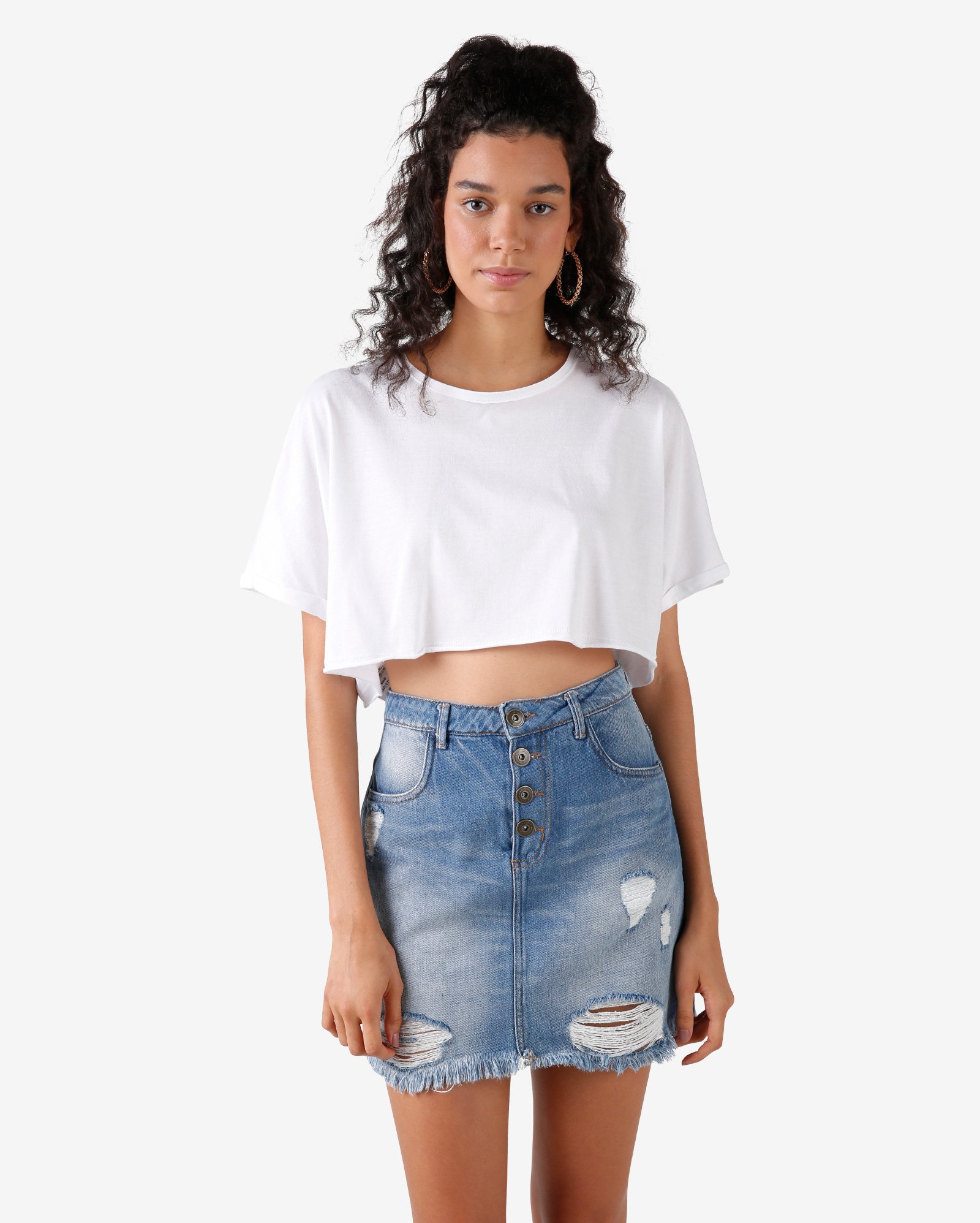 Camiseta cropped riachuelo Clearance