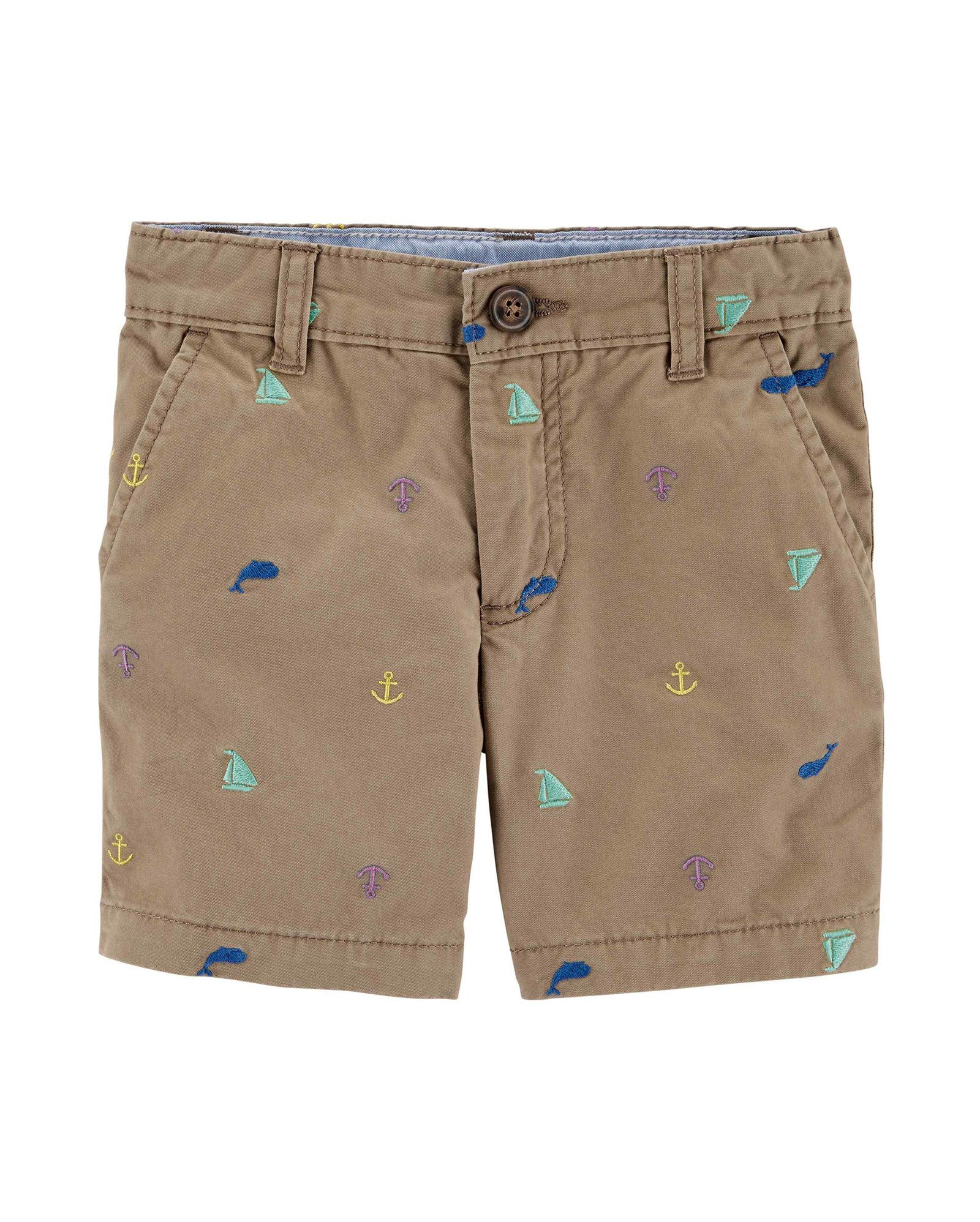 Riachuelo Bermuda Navy Carter's Marrom