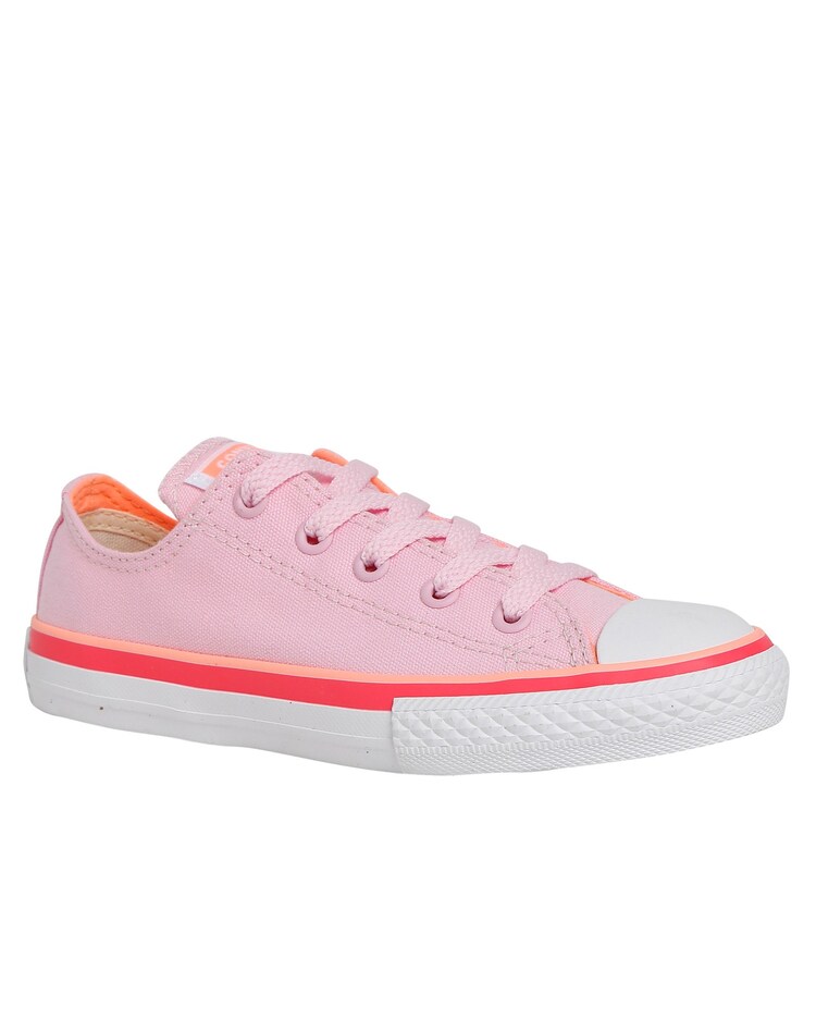 Riachuelo Tênis Converse All Star Chuck Taylor Lona Rosa Chiclete