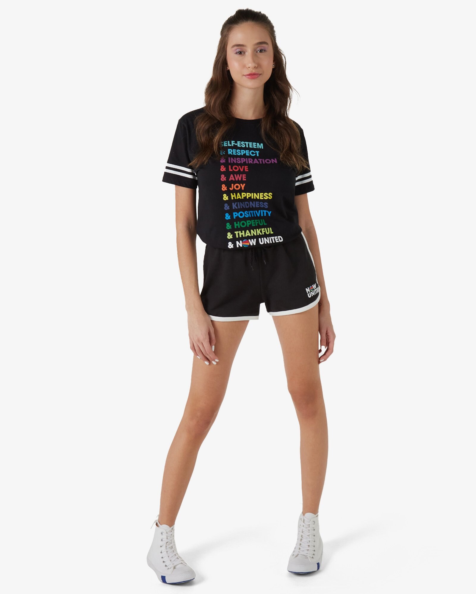 Riachuelo | Kit Camiseta Juvenil Faixas Now United + Máscara de Proteção  Preto Tam 8 a 18 Riachuelo