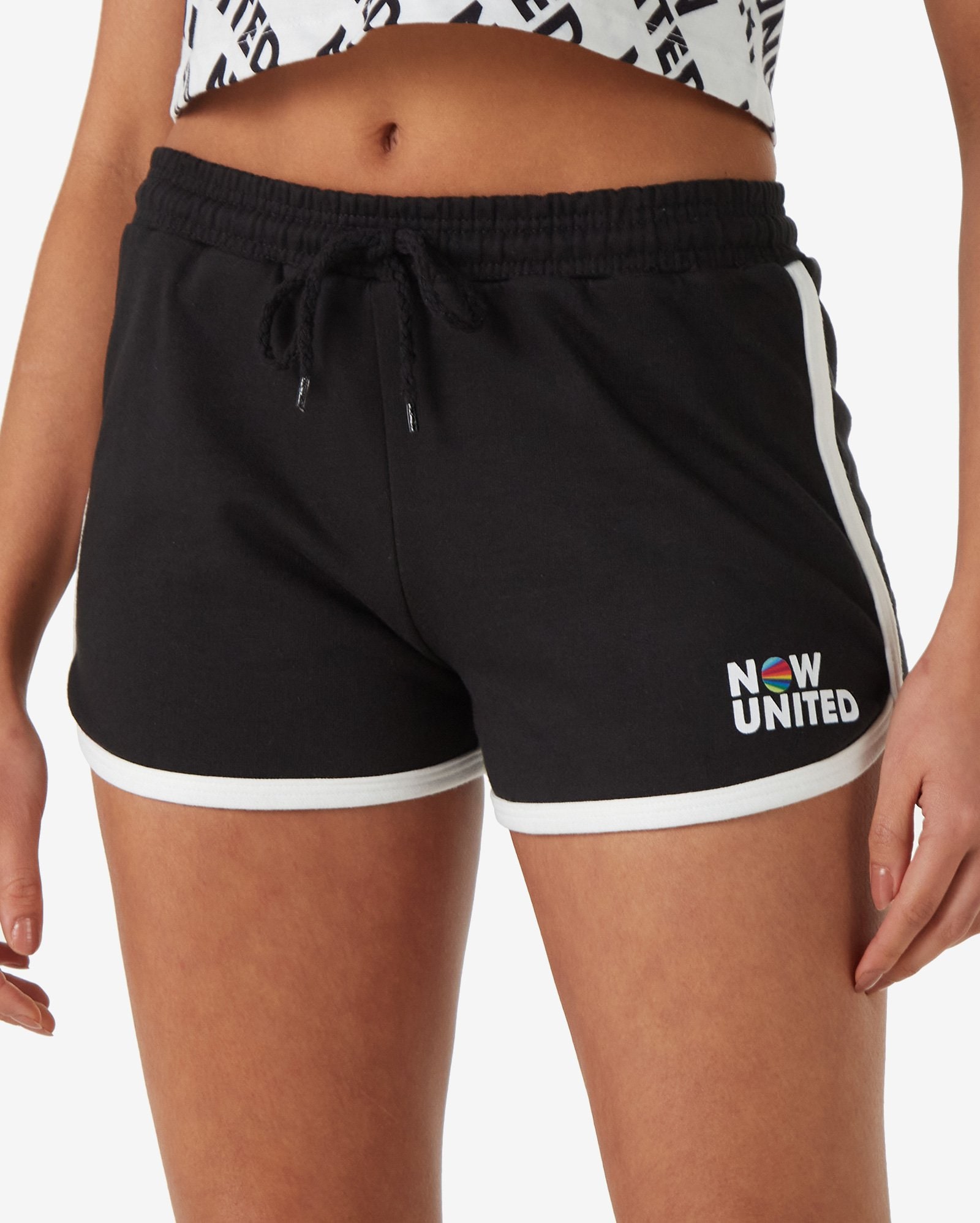 Riachuelo Short de Moletinho Juvenil Runner Now United Preto Tam