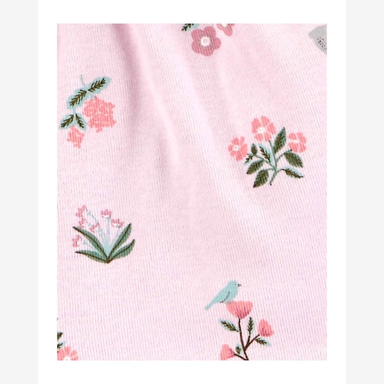 Conjunto Bebê Carter´s 3 Peças Little Floral Rosa