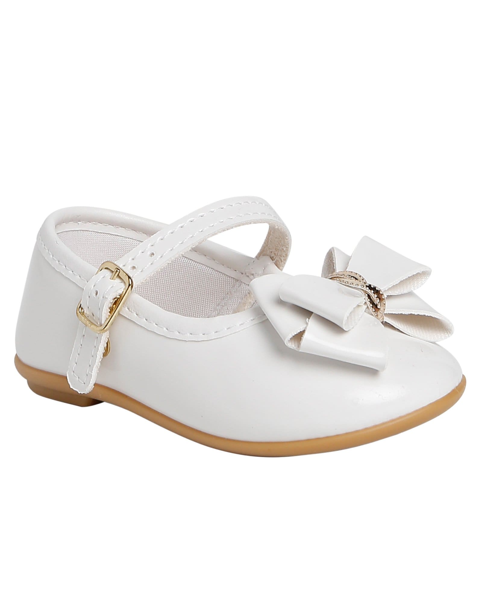 Riachuelo | Sapatilha Bebê Laço Pimpolho - Branco