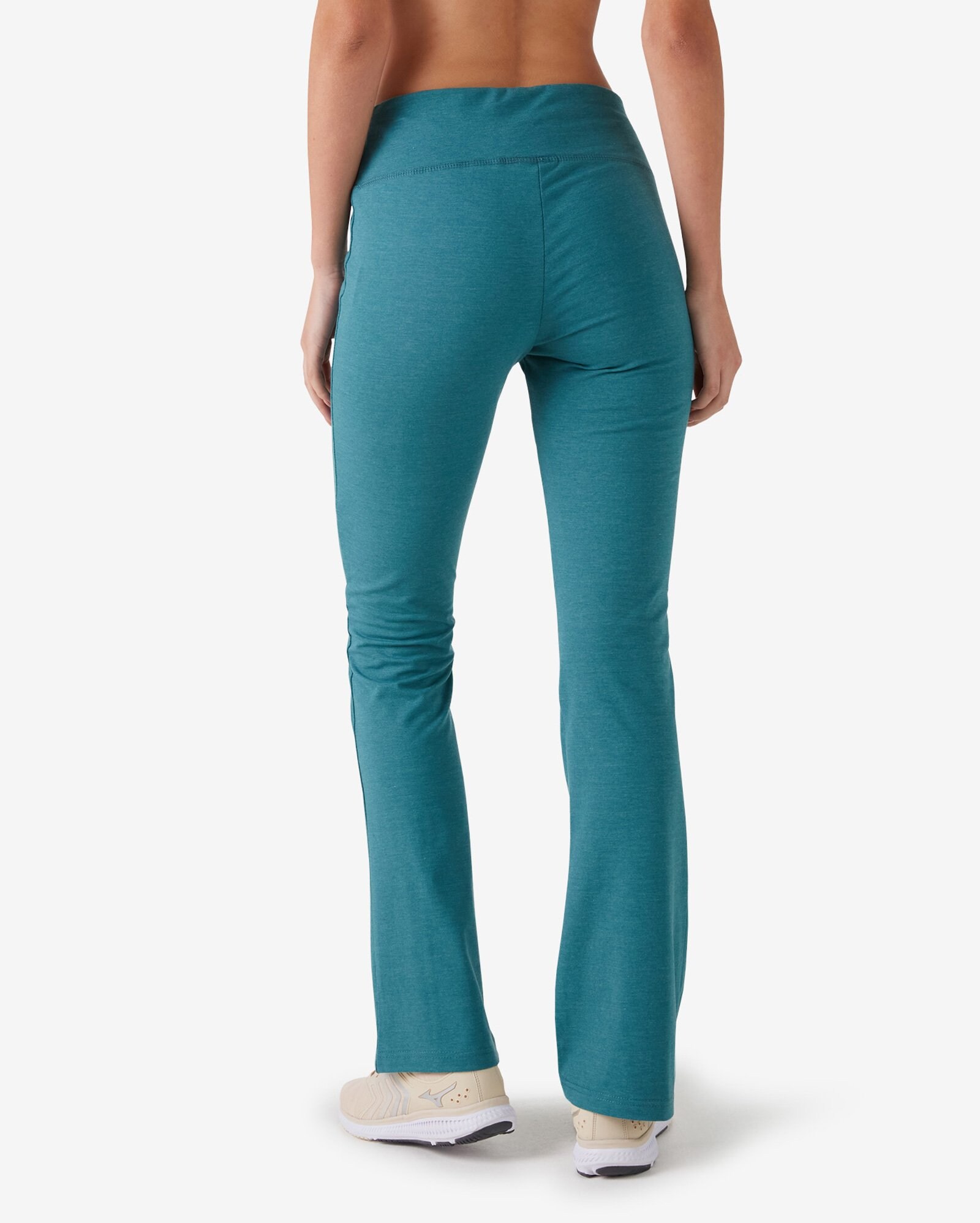 Riachuelo Calça Feminina Esportiva Bailarina Malha Verde Body Work by