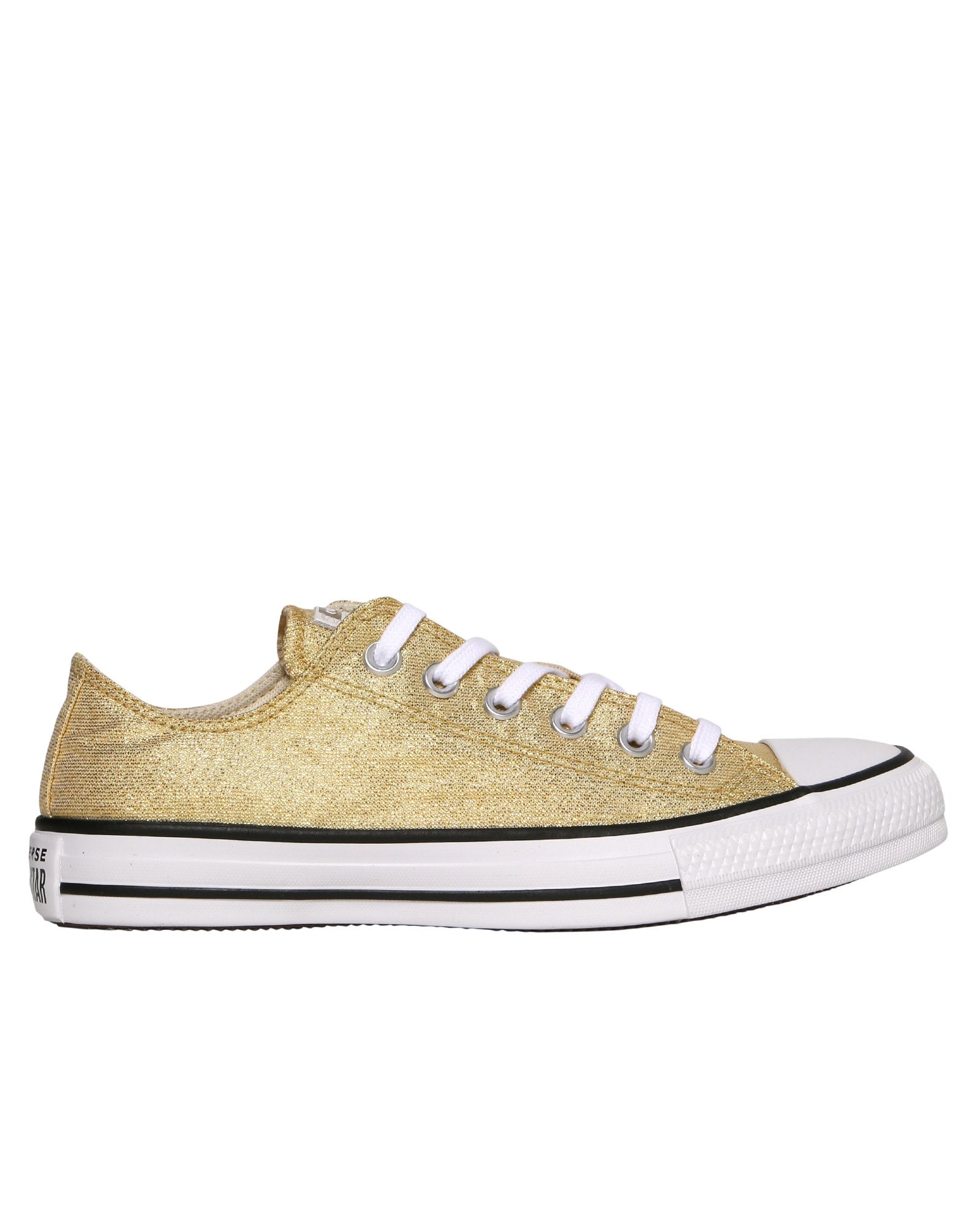 Riachuelo | Tênis Converse All Star Chuck Taylor Lona Dourado