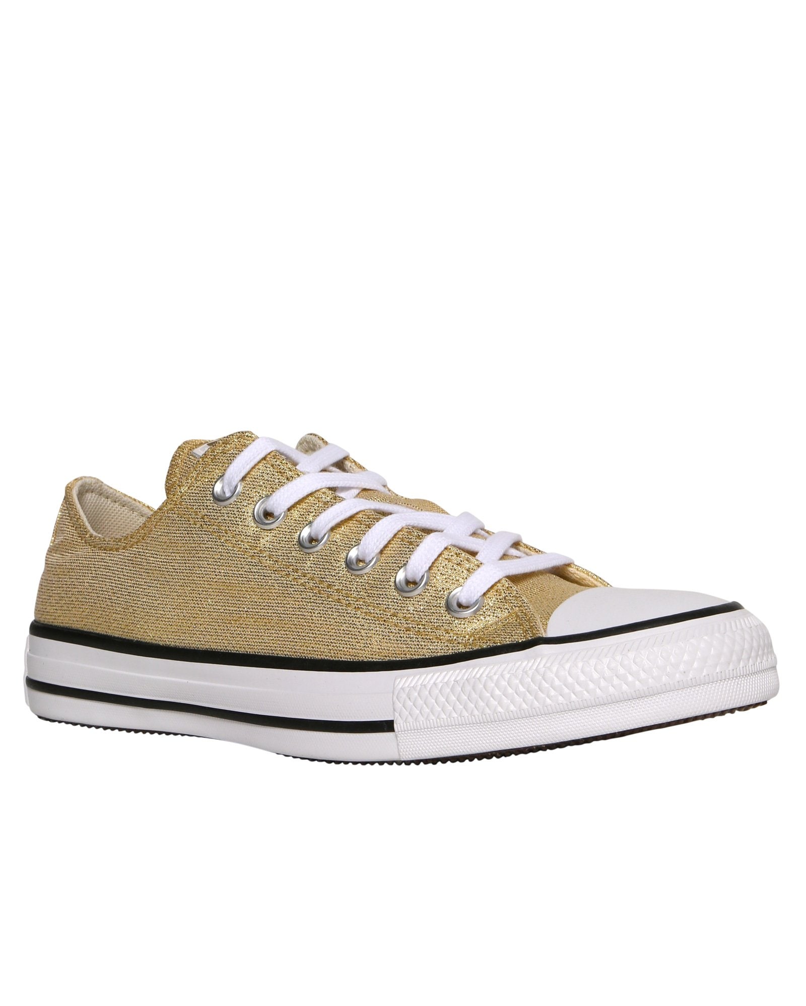 Riachuelo | Tênis Converse All Star Chuck Taylor Lona Dourado