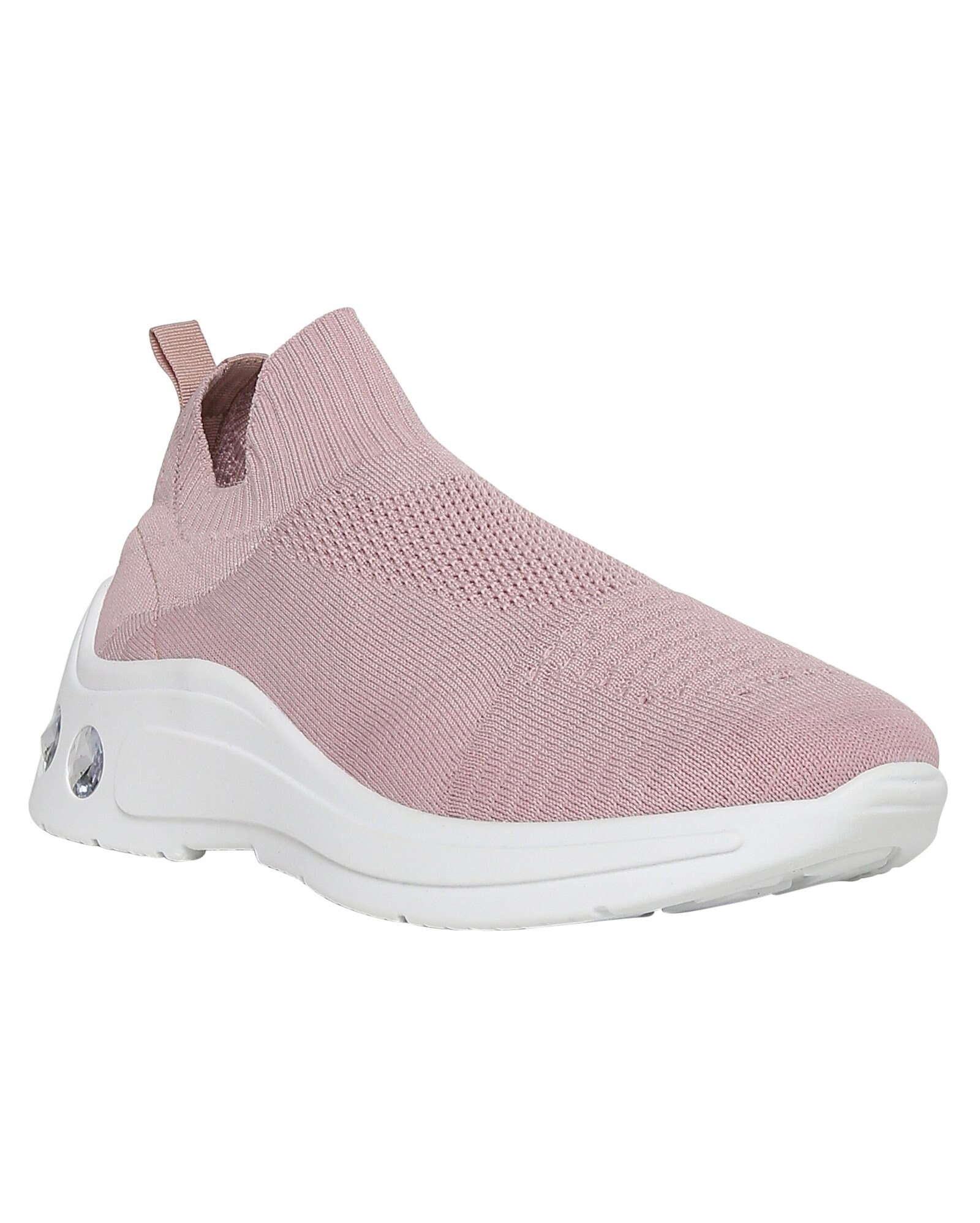 Riachuelo | Tênis Casual Tubular Knit Strass Zatz - Rosa