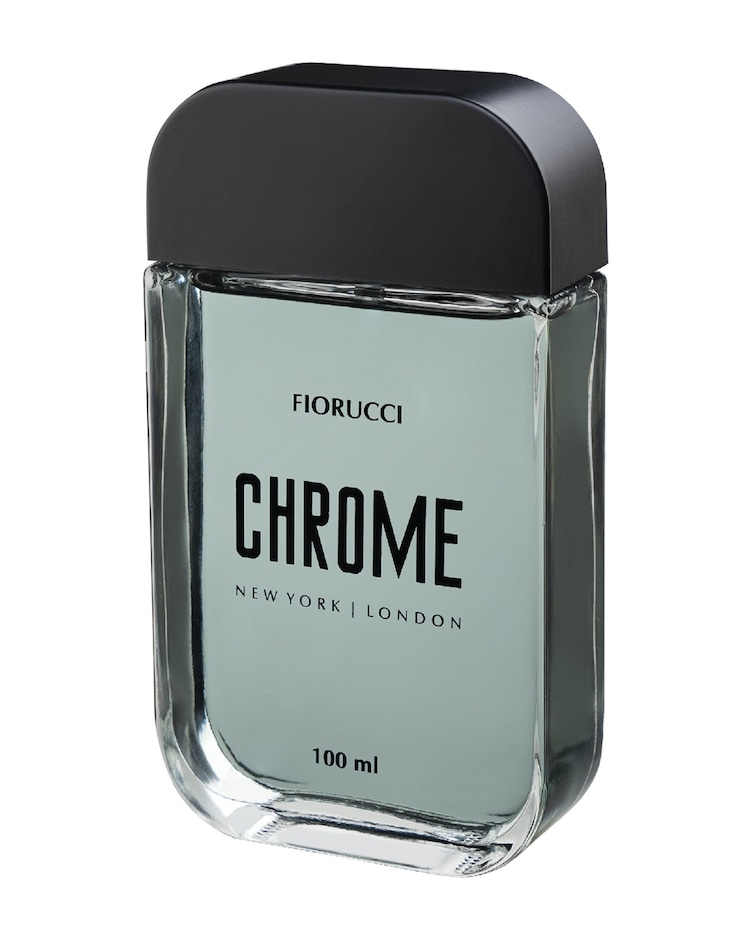 Riachuelo Perfume Chrome Black Fiorucci Masculino Deo Colônia 100ml