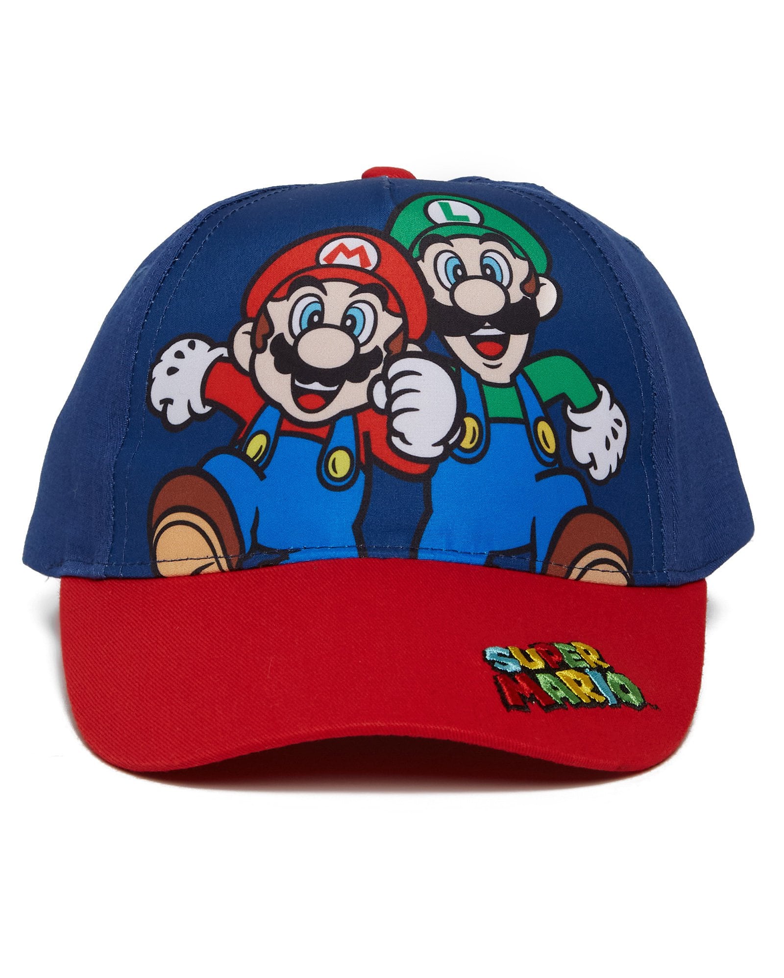 Riachuelo | Boné Aba Curva Infantil Super Mario Azul