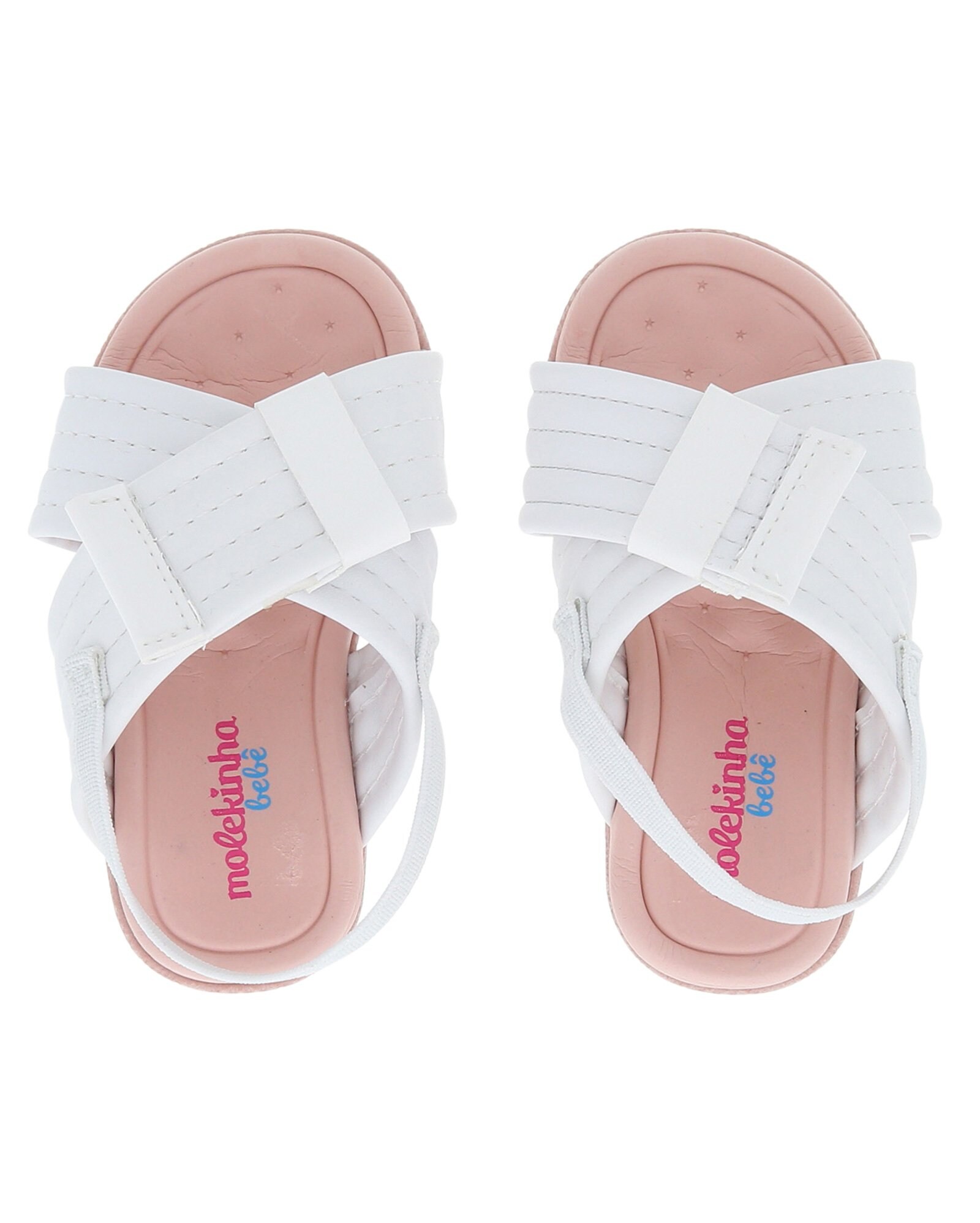 Riachuelo | Sandalia Bebê Tiras - Branco