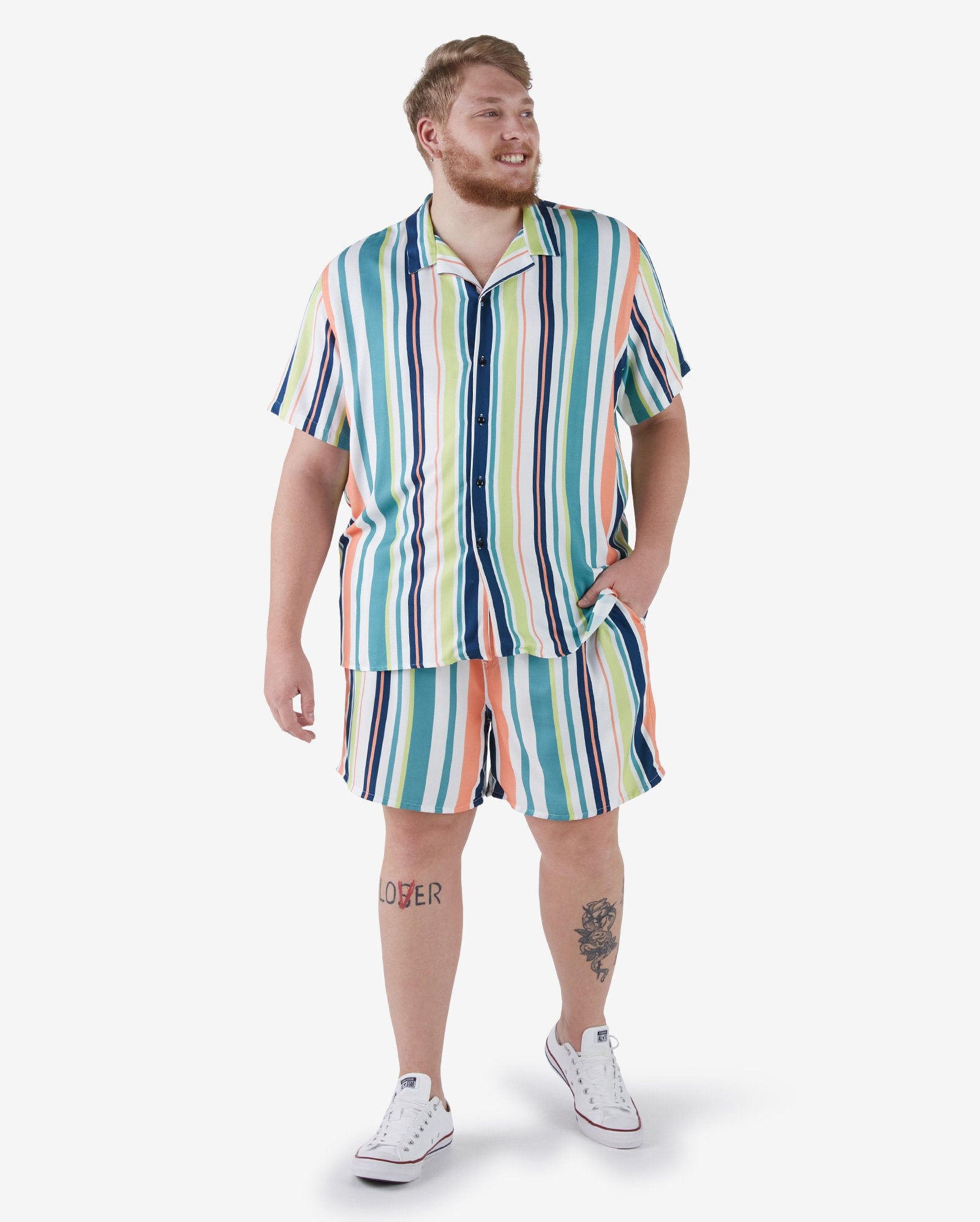 bermuda cos elastico