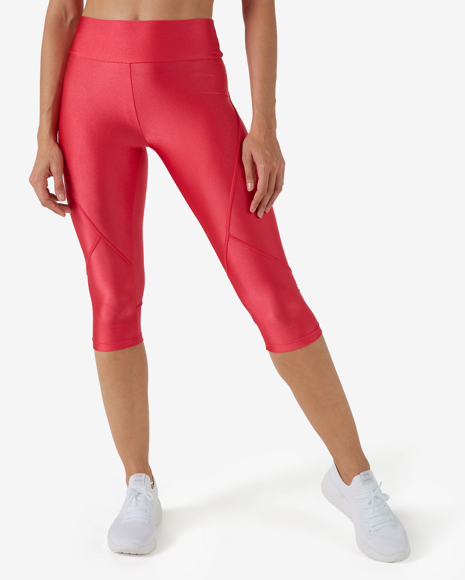 Riachuelo | Calça Legging Esportiva Feminina Corsário Rosa Neon Body Work  by Riachuelo