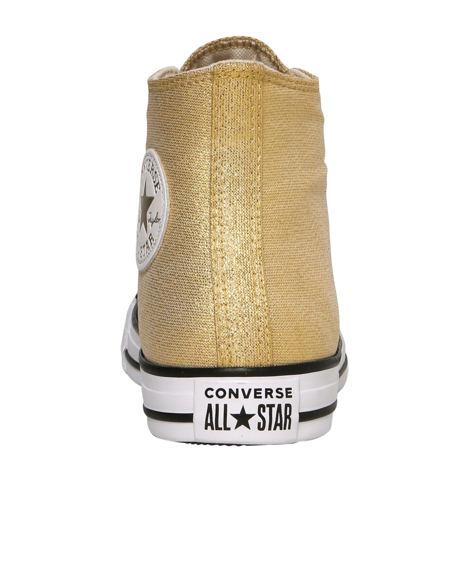 Riachuelo | Tênis Converse All Star Chuck Taylor Cano Alto Lona Dourado