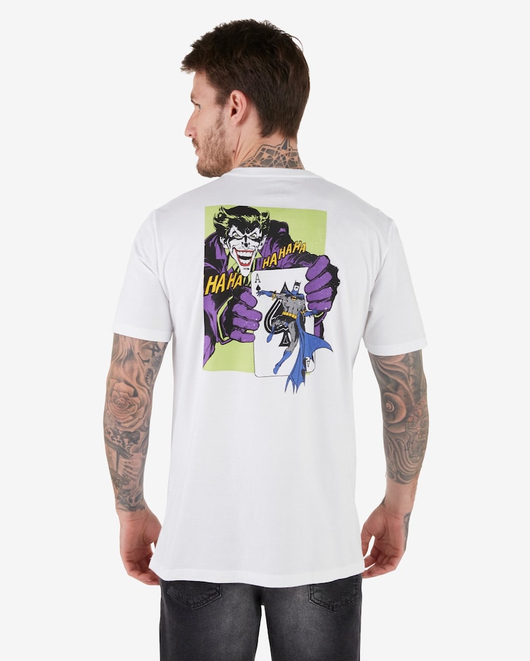 Riachuelo Camiseta Masculina This Is Not a Joke! Coringa Branco