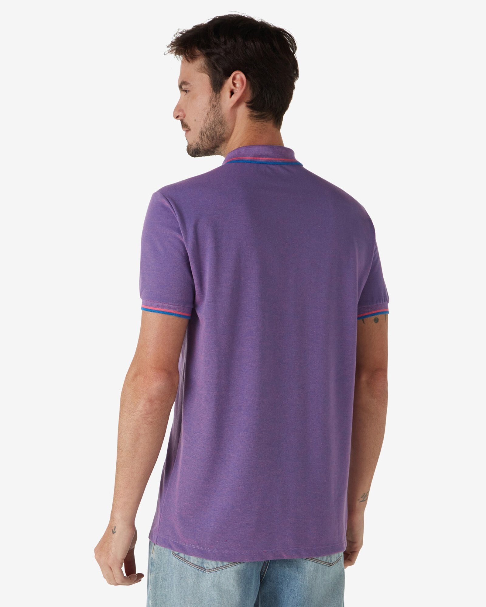 blusa de tela com top