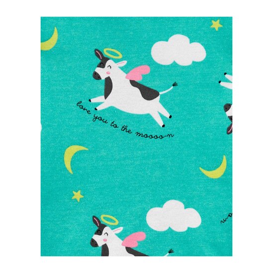 Kit Pijama Bebê 4 Peças Vaquinha Carter's Multicor