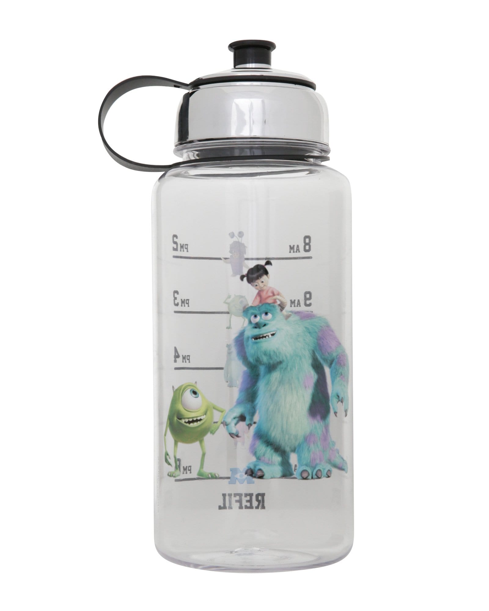 Riachuelo | Garrafa Squeeze Monstros S.A. Prateado 1070ml Riachuelo
