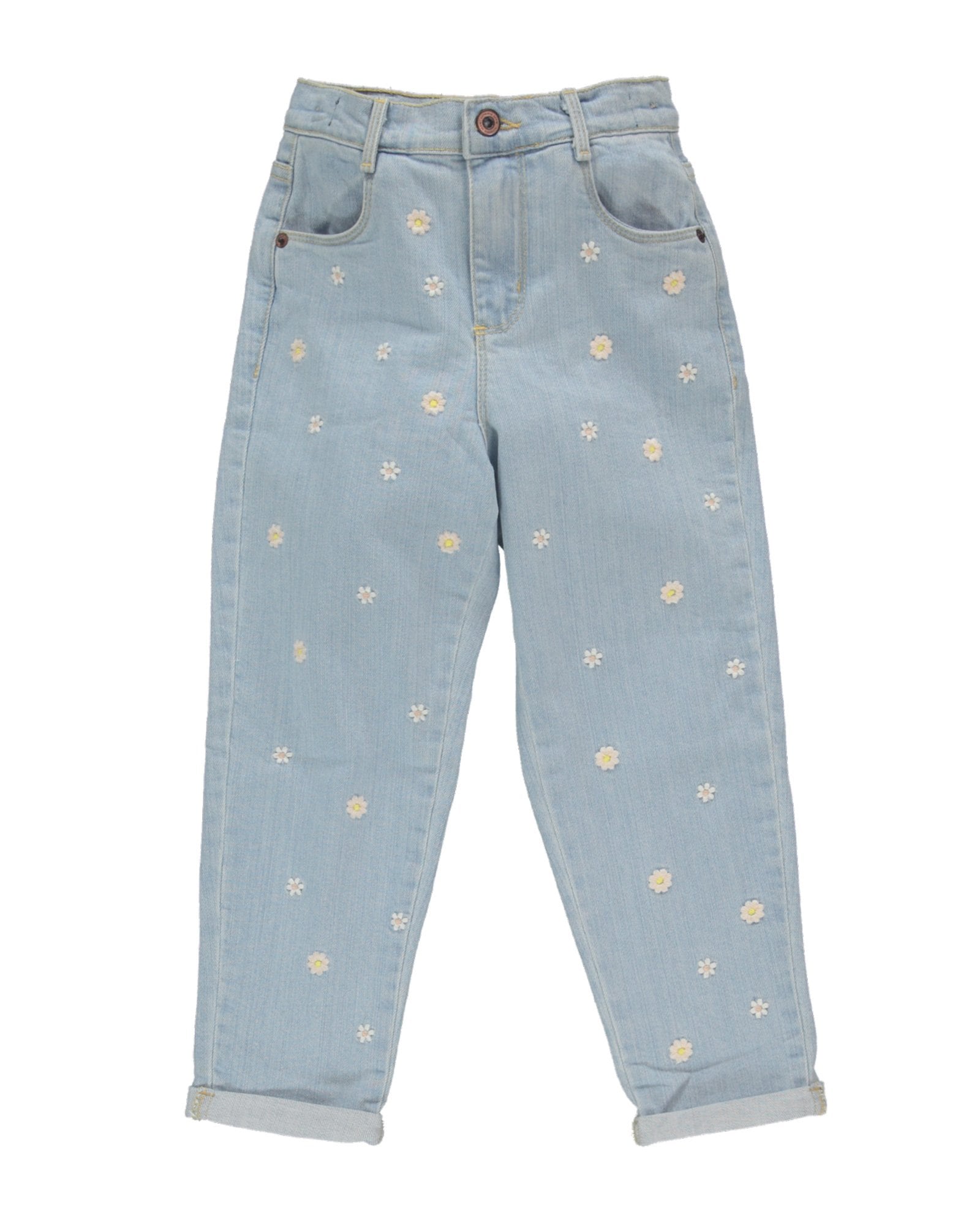 Calça Mom Jeans Infantil Calça Mom Menina Mania Kids Em Jeans