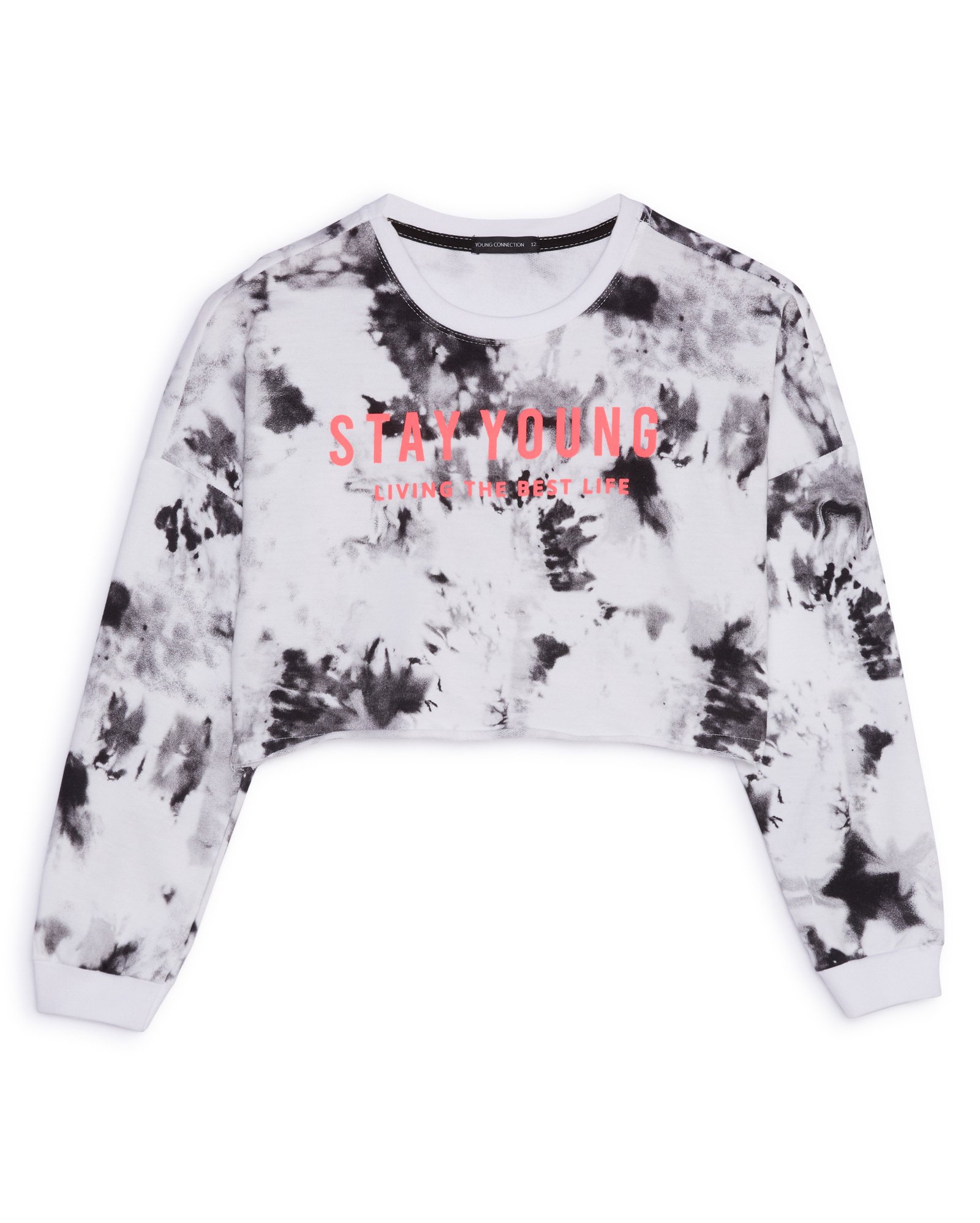 Cropped manga longa riachuelo Clearance