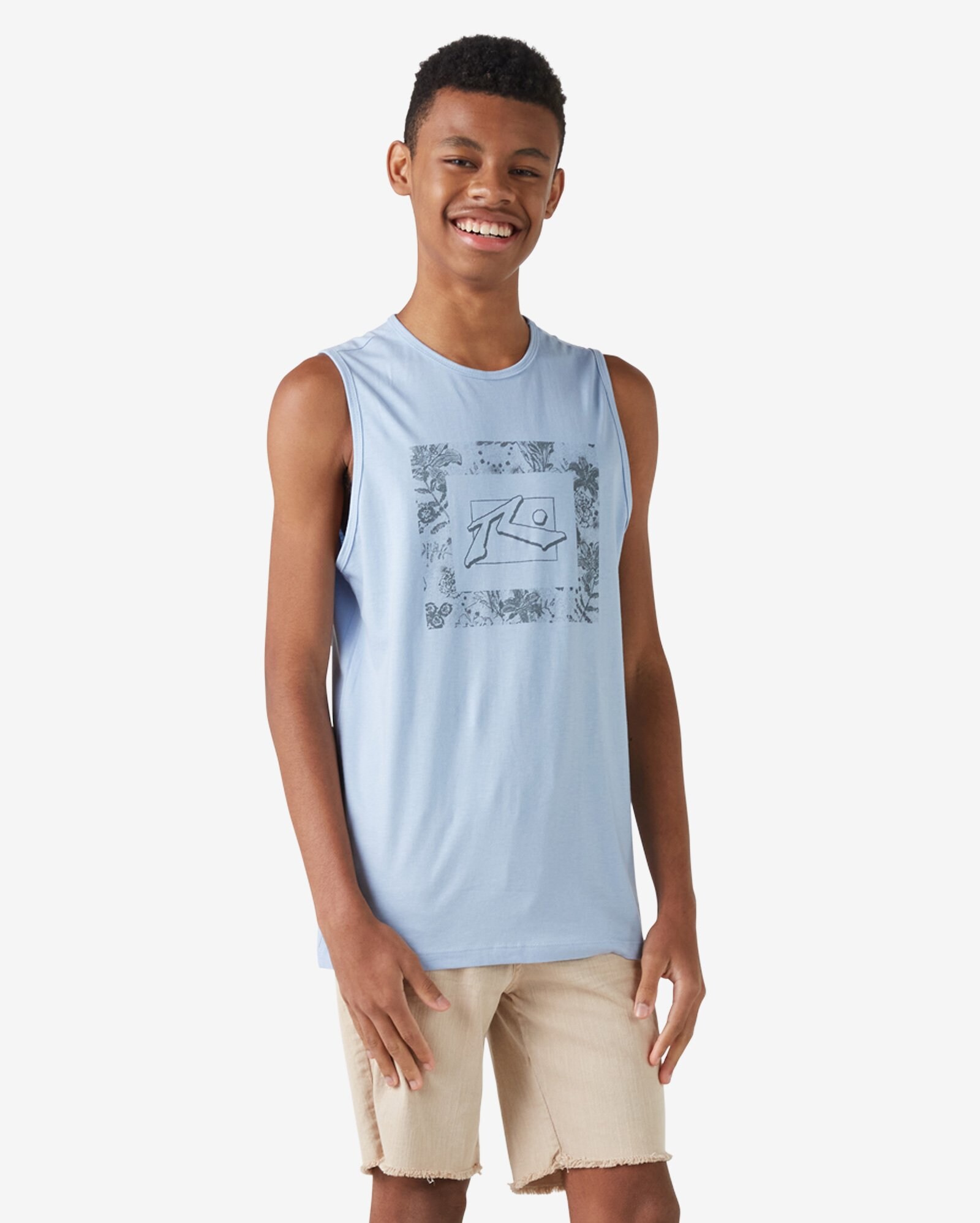 camiseta regata juvenil